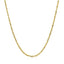 14k Yellow Gold Diamond Cut Fancy Links Pendant Chain
