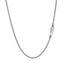 Chaîne en Or Blanc 14k en Blé Ronde - 1,5 mm