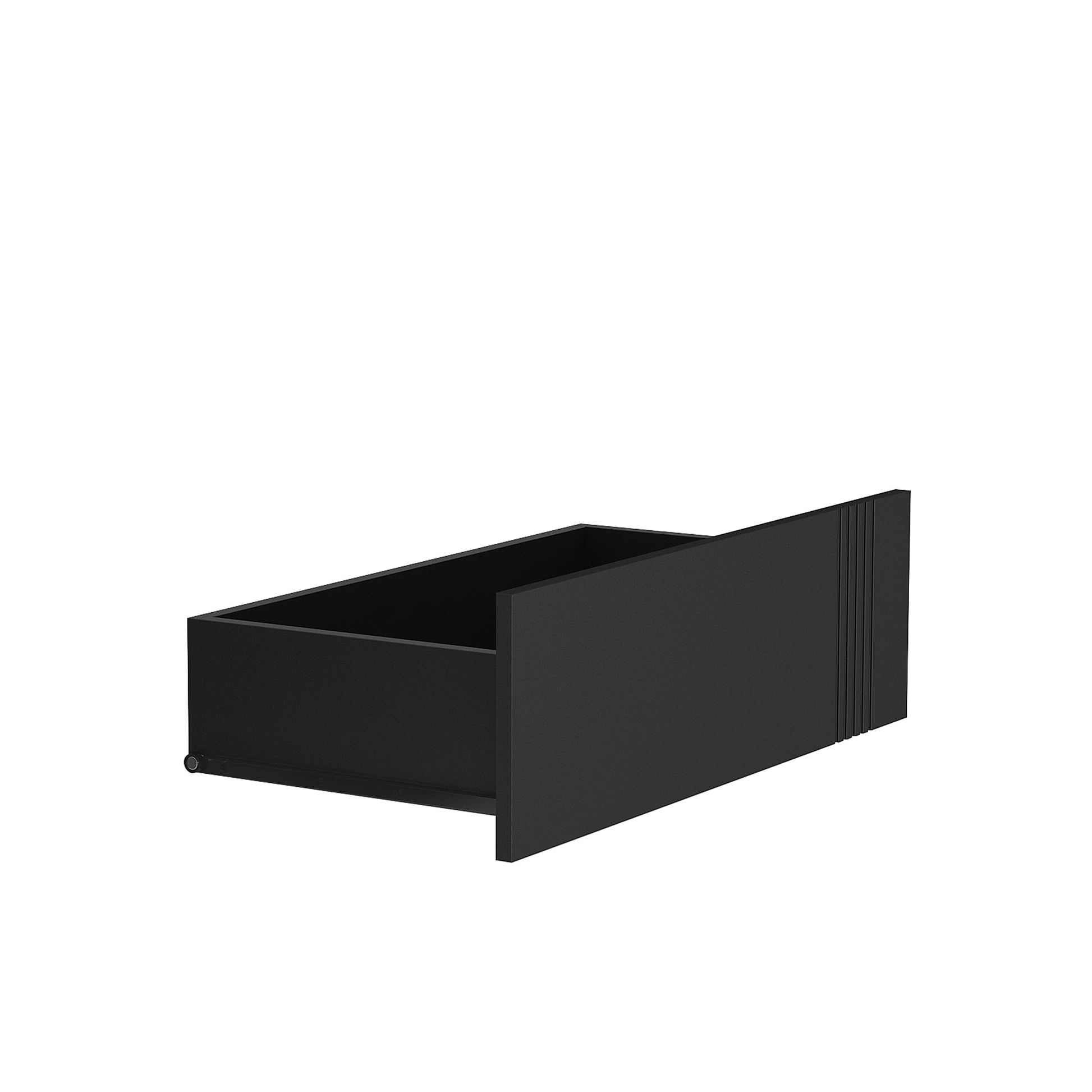 Modern kitchen buffet lockers with storage space, drawers and doors, and a large coffee bar with adjustable kitchen shelves - Korvel