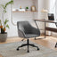 Velvet Office Desk Chair, Modern Home Desk Chair with Wheels , Vanity Chairs for Living Room, Bedroom,Study Room - Korvel