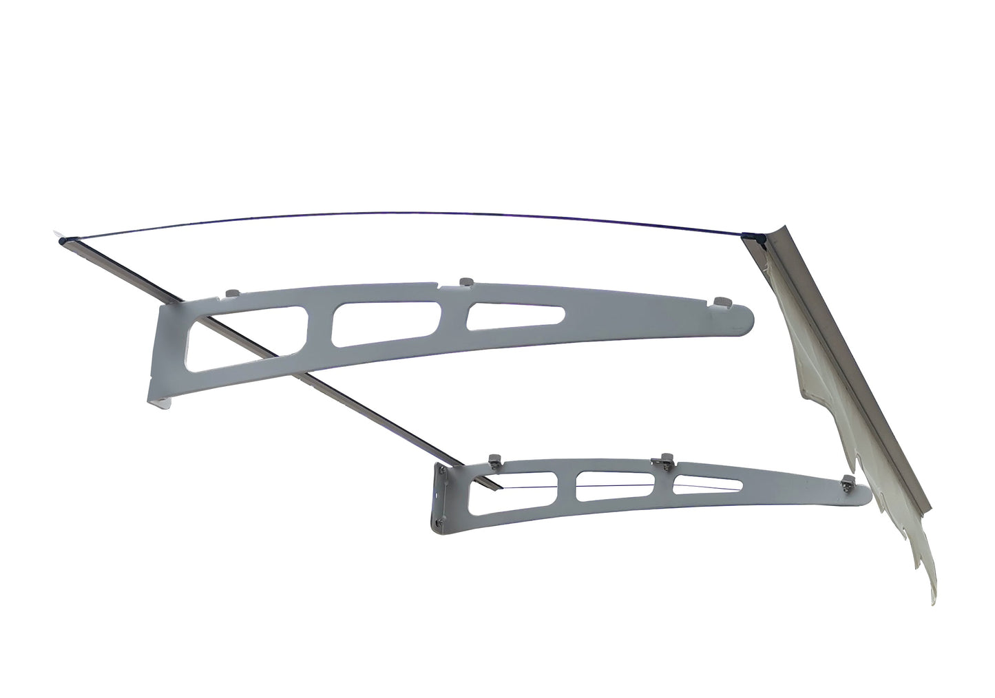 Auvent de porte et de fenêtre GarLUGH DA4734W - 47" x 34"