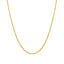 18k Yellow Gold Bead Chain 1.5mm