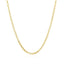 Collier en chaîne Rolo en or jaune 14k de 2,3 mm