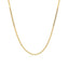 14k Yellow Gold Gourmette Chain - 1.5mm
