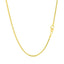 Cadena Franco de Oro Amarillo de 14k - 1.2mm Elegancia