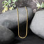 Cadena Franco de Oro Amarillo de 14k - 1.2mm Elegancia