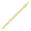 14k Yellow Gold Lite Charm Bracelet - 8.0 mm