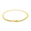 Bracelet tressé en or jaune 14k - 3,5 mm