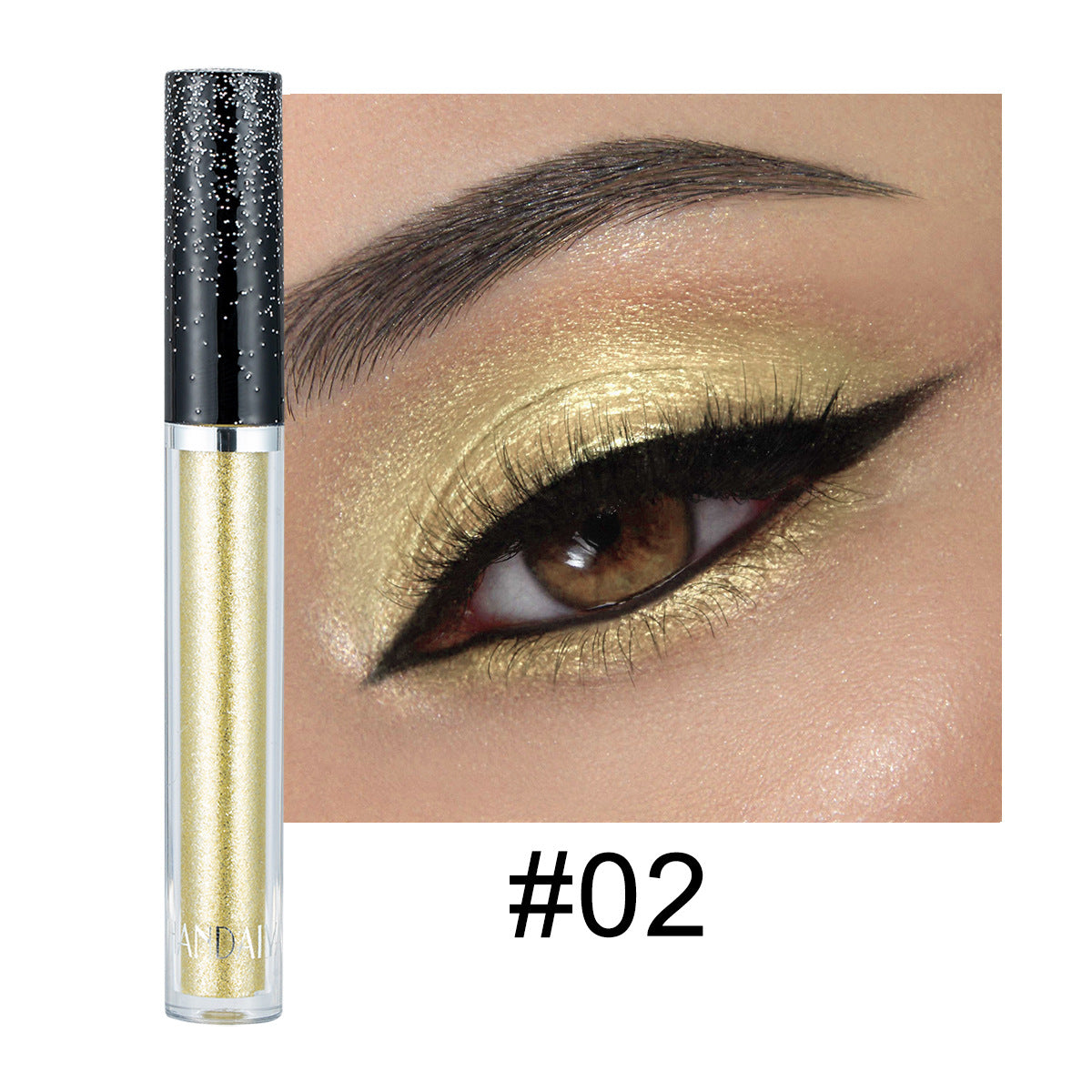 HANDAIYAN 12 Color Single Diamond Liquid Eye Shadow Psychedelic Pearly Shiny Eye Shadow Lying Silkworm Tear Makeup Eye Shadow Liquid - Korvel