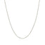 10k White Gold Cable Chain Necklace - 1.1mm