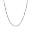 14k White Gold Round Box Chain - 1.7mm