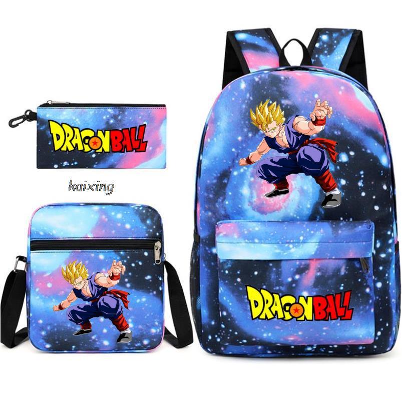 Youth Dragon Ball 3-Piece Backpack Set