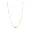 Sterling Silver Gold Plated Paperclip Chain Necklace