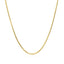 14k Yellow Gold Ice Chain Necklace - 1.3mm