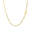 14k Yellow Gold Ice Chain Necklace - 1.3mm