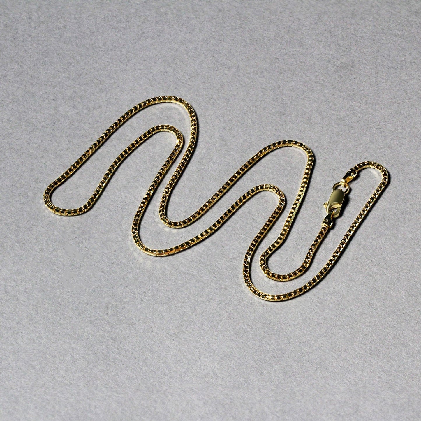 14k Yellow Gold Ice Chain Necklace - 1.3mm