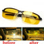 HD Night Vision Driving Glasses Polarized Driving Sunglasses Men Women Anti-glare Night Vision UV Driver Goggles gafas - Korvel