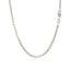 2.3mm 14k White Gold Rolo Chain
