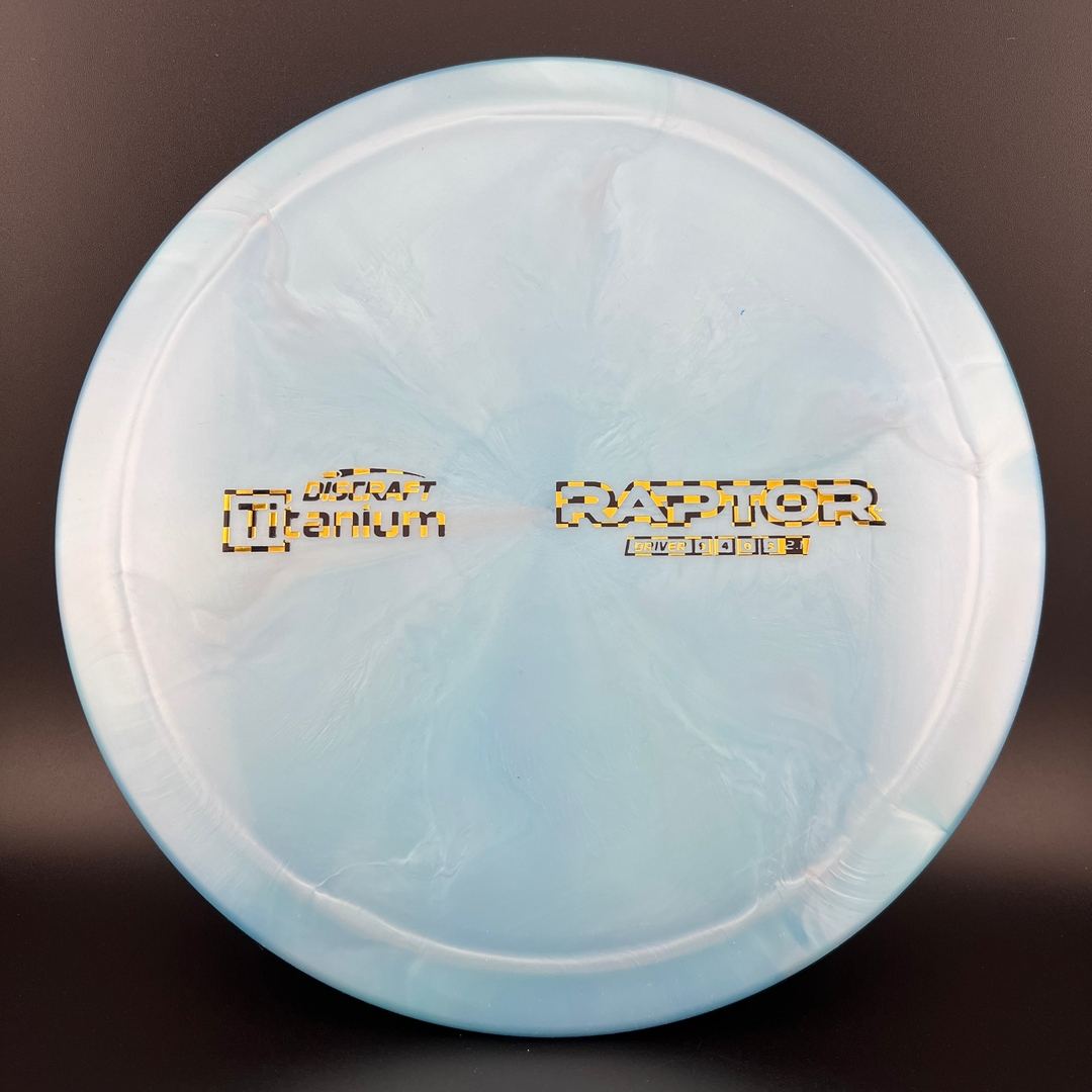 Controlador de Disco de Golf Titanium Swirl Raptor
