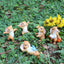 Charming Resin Rabbit Figurine for Garden Decor