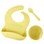 Premium Silicone Baby Feeding Set - 3-Piece Tableware