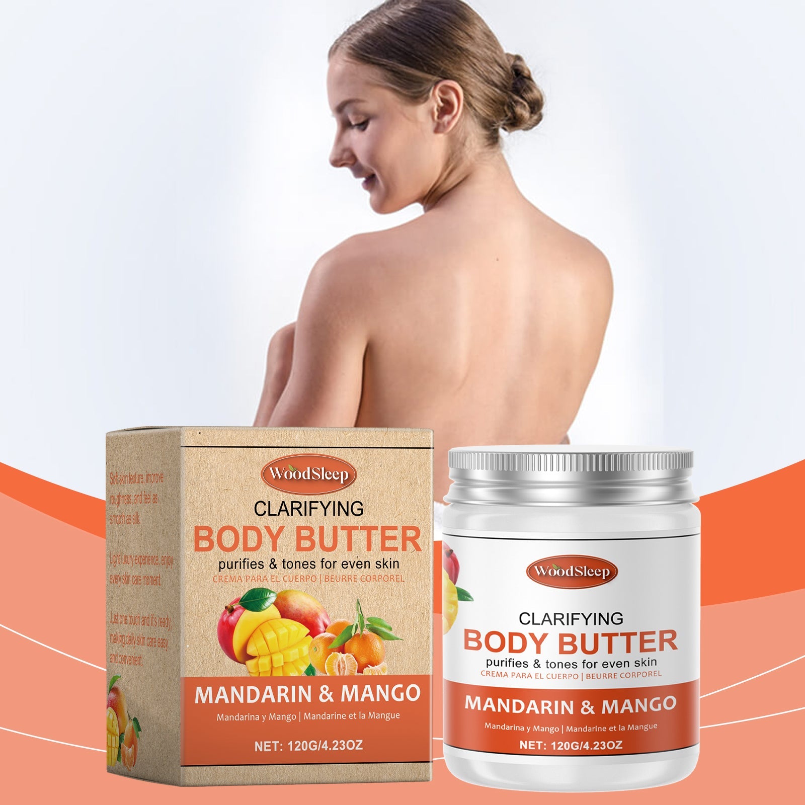 Mango Citrus Moisturizing Butter Moisturizing Cream Moisturizes And Moisturizes Dry Skin - Korvel