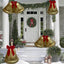 Campana de Navidad Inflable con Lazo para Decoración Exterior