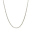 Cadena Brillante de Oro Blanco de 14k - 1.5mm