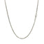 Cadena Brillante de Oro Blanco de 14k - 1.5mm