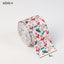 Christmas decoration ribbon, cedar pattern printed ribbon, bow tie, Christmas decoration ribbon, holiday ribbon - Korvel