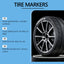 White Tire Paint Pen Car Tire Paint Pen Does Not Fade Color Creative Diy Oil Pen - Korvel