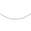 14k White Gold Classic Omega Chain (3 mm)