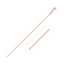 14k Rose Gold Diamond Cut Cable Link Chain - 0.8 mm