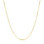 14k Yellow Gold Faceted Cable Link Chain - 1.3mm