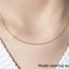 14k Yellow Gold Faceted Cable Link Chain - 1.3mm