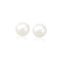14k Yellow Gold Freshwater Cultured Pearl Stud Earrings