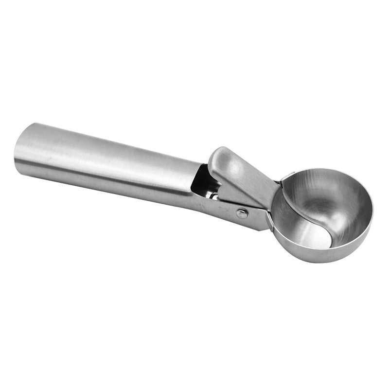 7-inch stainless steel ice cream spoon for making ice cream ice cream ball spoon with a diameter of 5CM - Korvel