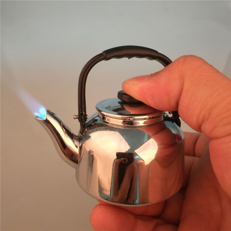 Creative and unique pressure cooker small kettle pliers wrench model inflatable lighter - Korvel
