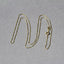 Chaîne en Or Jaune 14k Classique en Boîte - 0,6 mm