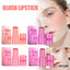 Blush Lipstick, Natural Nude Light Long-Lasting Easy Color Blush Lip Gloss Stick - Korvel