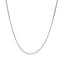 14k White Gold Gourmette Chain - 1.0mm