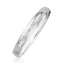 Bracelet en or blanc 14 carats avec motif floral classique