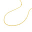 14k Yellow Gold 2.5mm Textured Pendant Chain