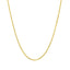 Cadena de eslabones de cable cortada con diamante de oro amarillo de 14k - 1.4mm