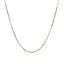 Sterling Silver Rhodium Plated Octagonal Snake Chain 1.1mm