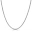 Ice Barrel Chain in 14k White Gold - 3.14 mm