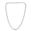 Ice Barrel Chain in 14k White Gold - 3.14 mm