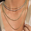 Ice Barrel Chain in 14k White Gold - 3.14 mm