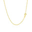 14k Yellow Gold Singapore Chain - 1.0mm