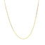 14k Yellow Gold Diamond Cut Cable Link Chain - 0.8mm